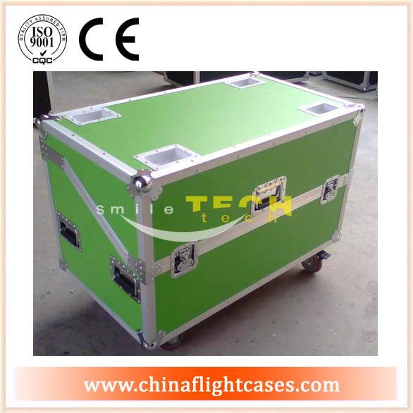 LED container case for 10unit LED Display Screen with 4＂ Cas