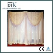 RK Telescopic Pipe and Drape System for Hotel Decoration