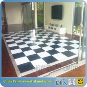 portable white and black cheap dance floor for sale
