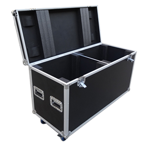Dual Moving lifhting flight case moving head road case