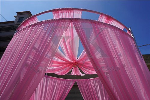 Double round roof decoration used in wedding party
