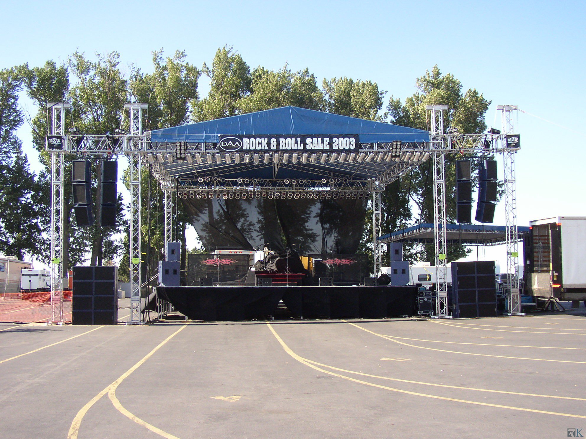 Lighting Tower and Outdoor Stage Truss Circle Truss